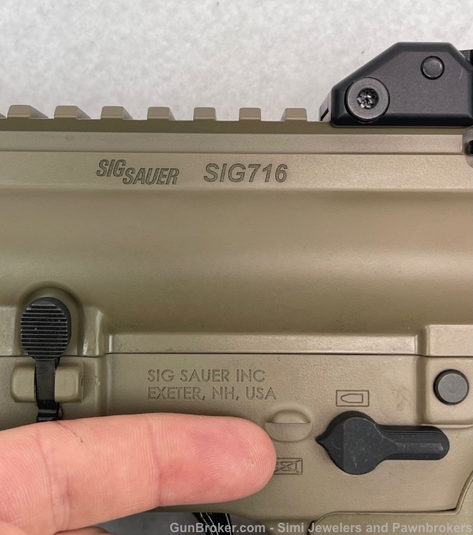 Sig Sauer sig716 .308win semi auto rifle -img-9