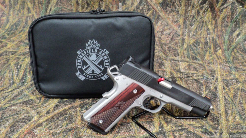 NEW Springfield 1911 Ronin Semi-Auto 9mm Luger 5in Stainless Bi-Tone .01 NR-img-0
