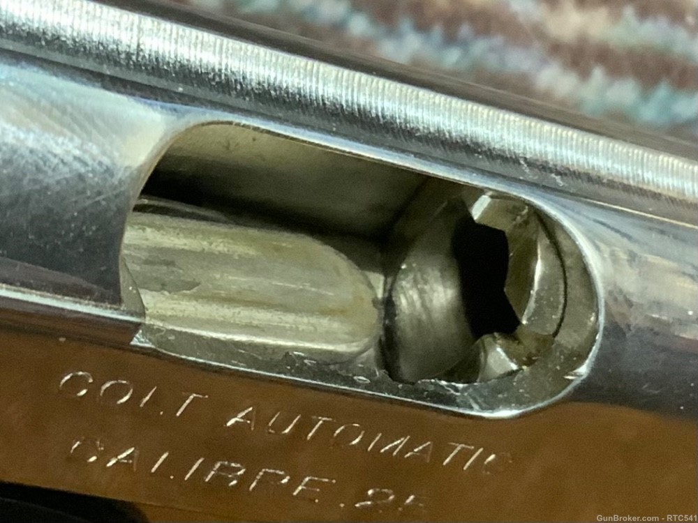 Colt 1903 Pocket Hammerless, ORIGINAL NICKEL FINISH-img-5