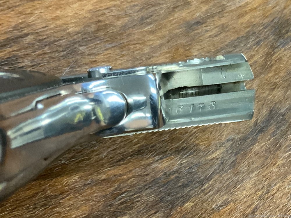 Colt 1903 Pocket Hammerless, ORIGINAL NICKEL FINISH-img-11