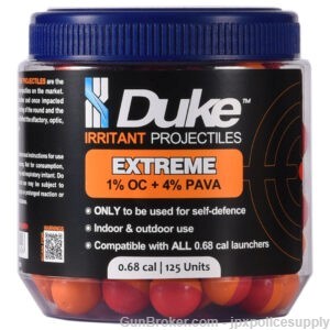 DUKE EXTREME OC 5% PAVA BALLS JAR OF 125-img-0