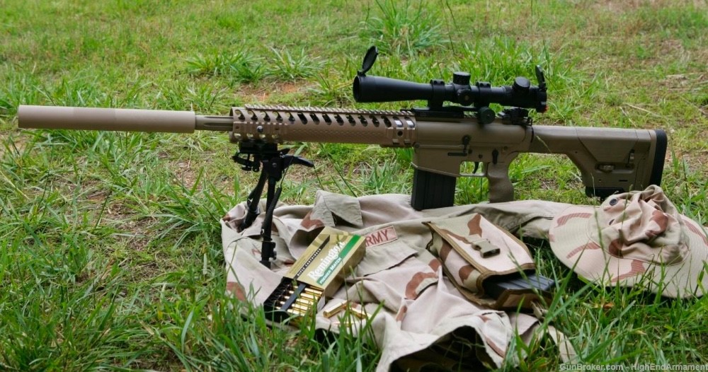EXTREMELY RARE REMINGTON/DPMS XM110 SASS SUBMISSION RIFLE CLONE! -img-21