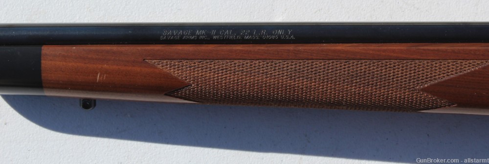 Savage MKII 22LR Nice Wood Great Bluing Super Gun Great Bore $1 Start-img-9