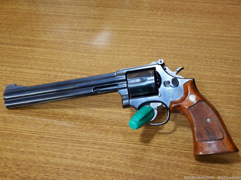 Smith & Wesson model 586 No Dash .357 mag 8 3/8" barrel revolver $.01-img-0