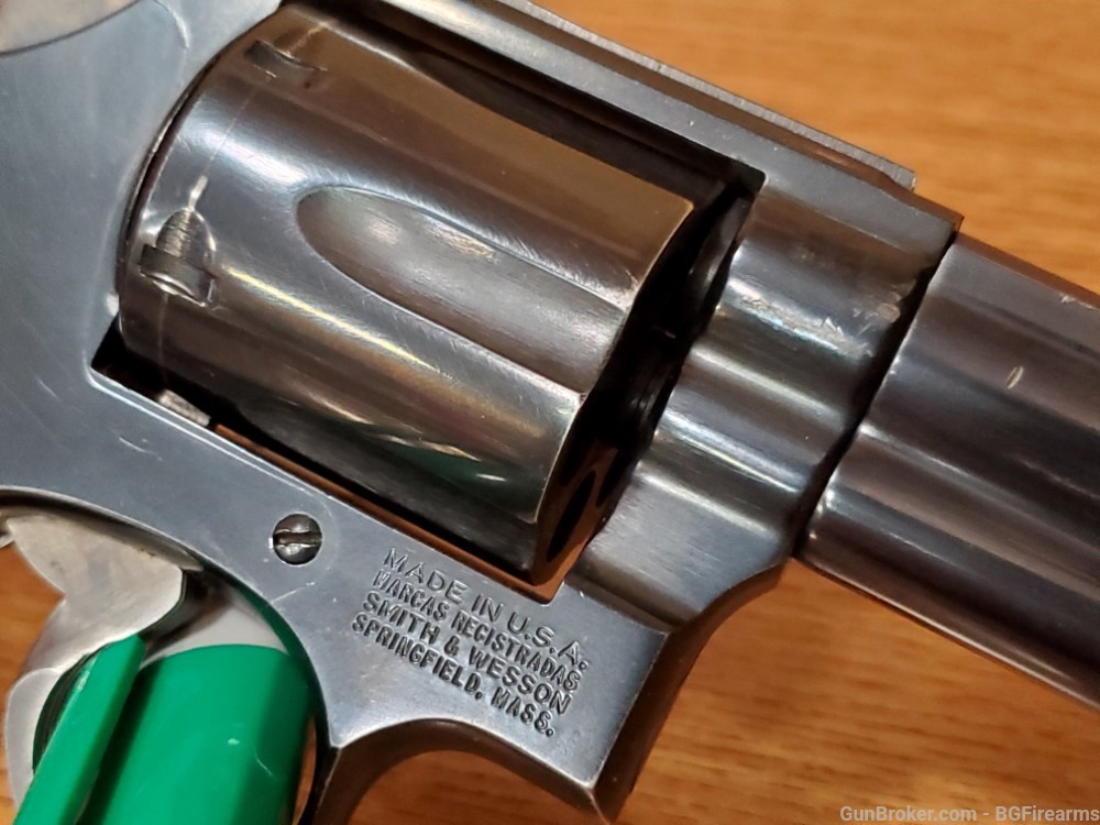 Smith & Wesson model 586 No Dash .357 mag 8 3/8" barrel revolver $.01-img-38