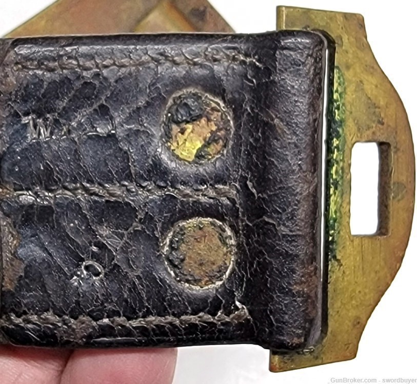 Indian Wars US M1874 Enlisted Man’s Belt and Mckeever Cartridge Pouch Set-img-3