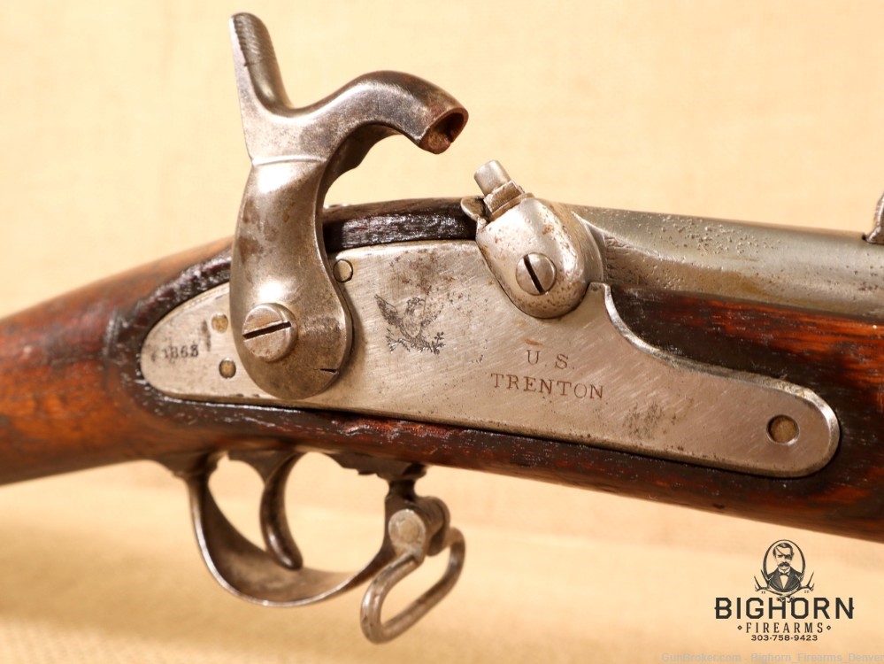 U.S. Model 1861, Trenton, .58 cal, 40" Musket, Mfg. 1863-img-45