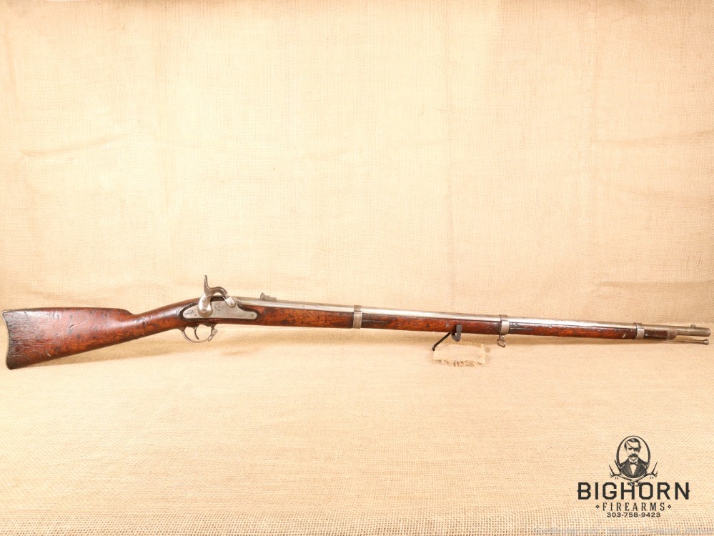 U.S. Model 1861, Trenton, .58 cal, 40" Musket, Mfg. 1863-img-1