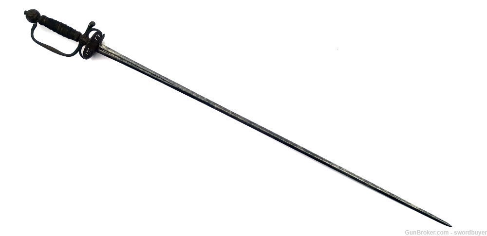 European Late 17th Century Copper Hilt Gentleman’s Small Sword-img-4