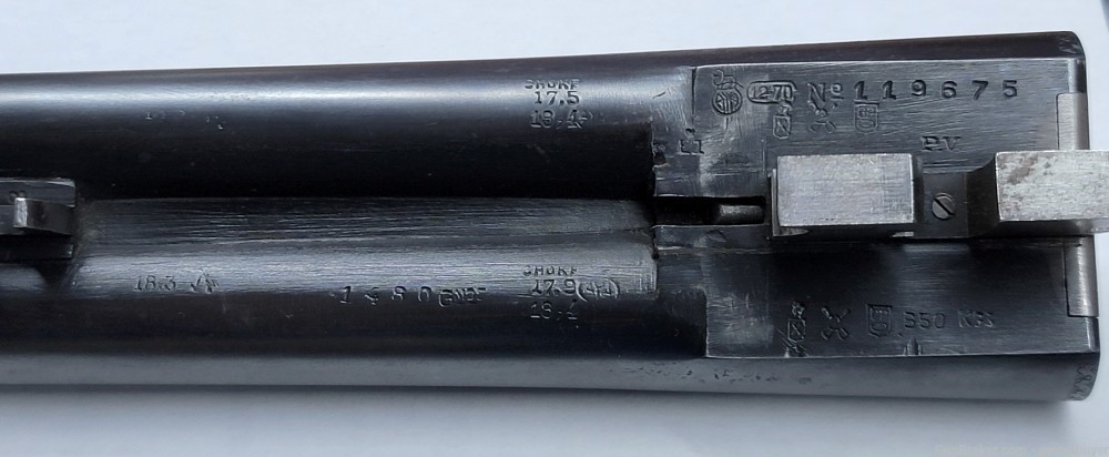 Vintage AYA AQUIRRE Y ARANZABAL SxS Boxlock 12 Gauge Double Barrel Shotgun-img-40