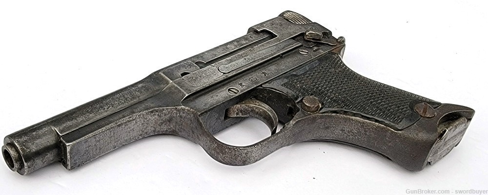 WWII Japanese Type 94 Pistol with Unique Snakeskin Shoulder Holster C&R!-img-6