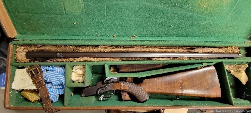 Classic Antique British ROOK & RABBIT Rifle W. CARTER BIRMINGHAM ENGLAND-img-27