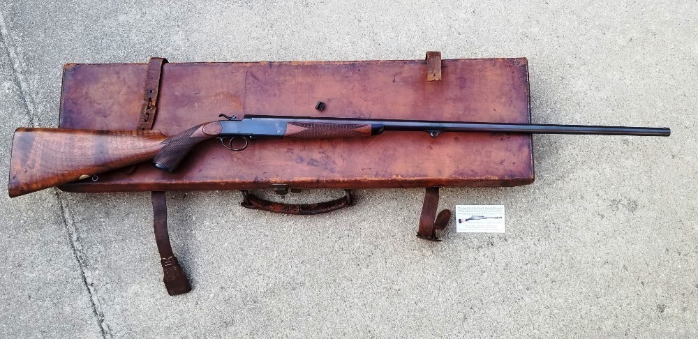 Classic Antique British ROOK & RABBIT Rifle W. CARTER BIRMINGHAM ENGLAND-img-3