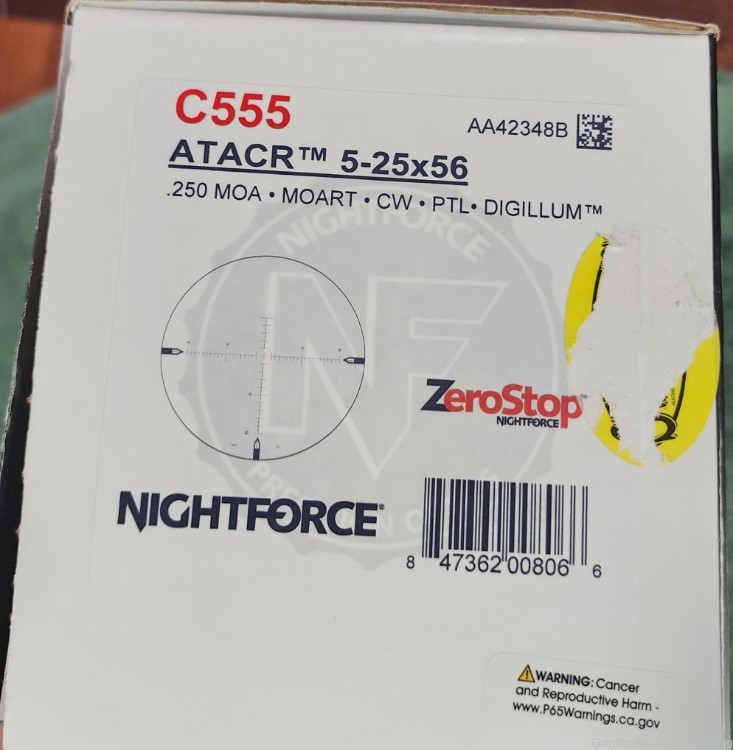 Nightforce Enhanced ATACR 5-25x56 MOAR-T DIGILLUM C555 .250 MOA Scope -img-17