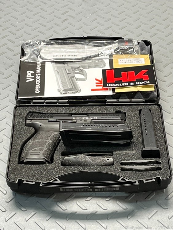 USED H&K VP9 Semi Auto Pistol 9mm Luger 4.09" Barrel 15 Rounds NO CC FEES -img-10