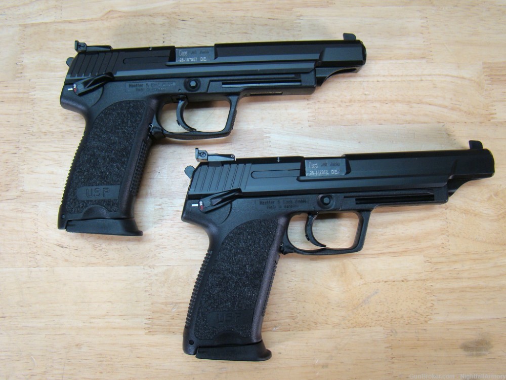 Pair of HK USP-45 Elite Pistols .45ACP USP 45 consec serial #'s H&K USP45 !-img-6