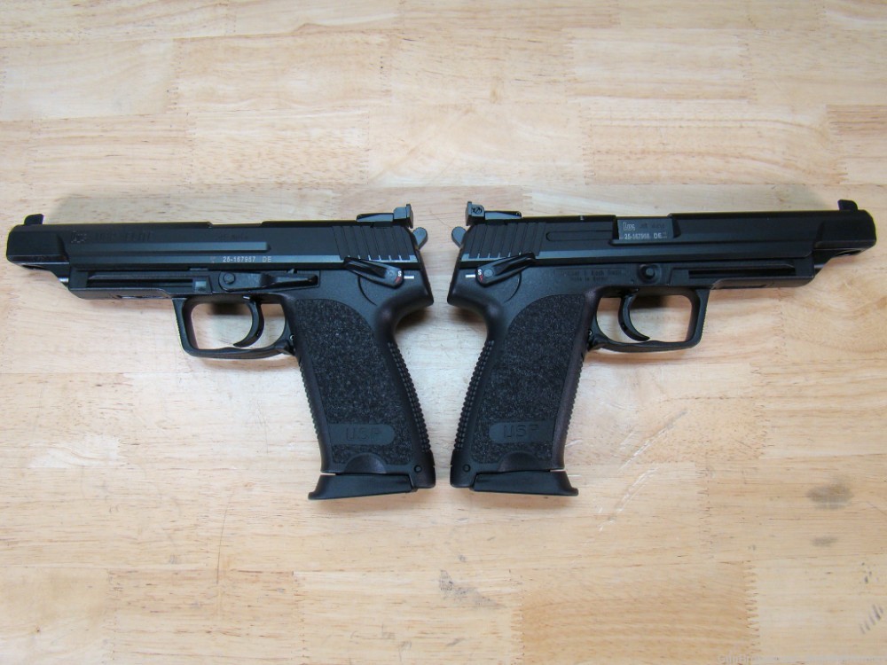 Pair of HK USP-45 Elite Pistols .45ACP USP 45 consec serial #'s H&K USP45 !-img-7