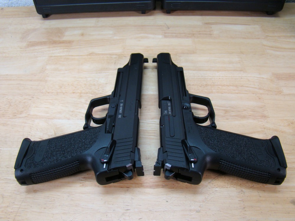 Pair of HK USP-45 Elite Pistols .45ACP USP 45 consec serial #'s H&K USP45 !-img-8