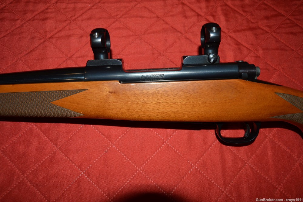 Winchester Model 70 Sporter .223 bolt action rifle 223 1989 vintage 24 inch-img-4
