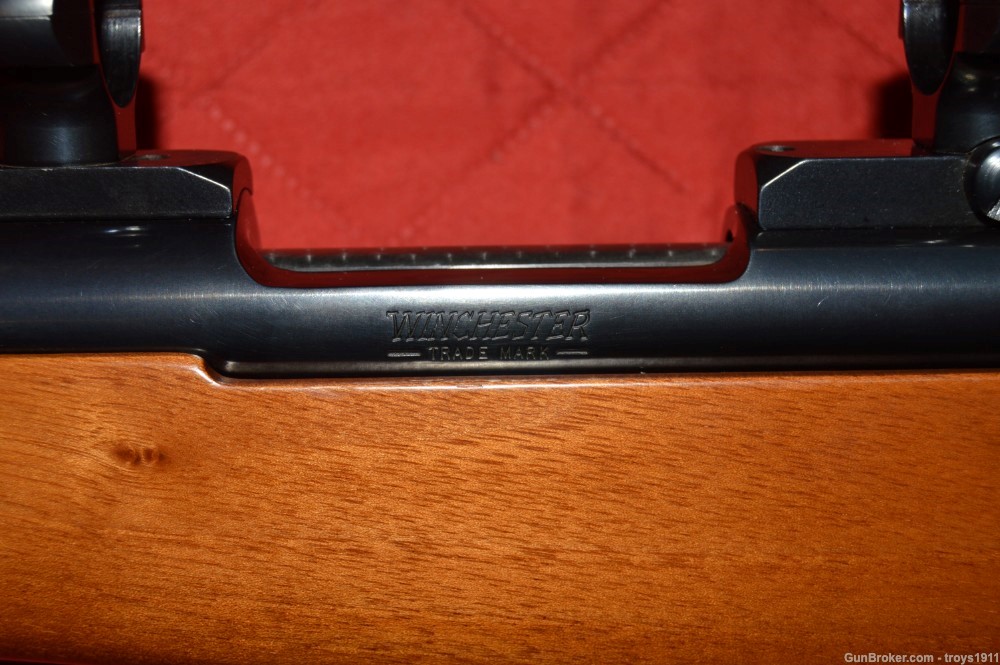 Winchester Model 70 Sporter .223 bolt action rifle 223 1989 vintage 24 inch-img-5