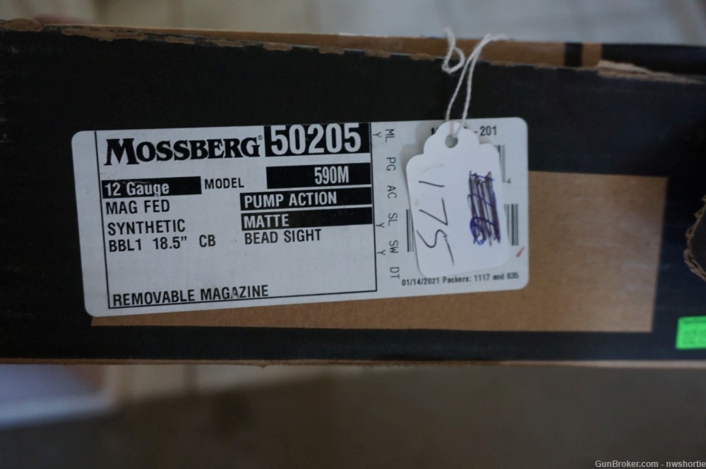 Mossberg model 590 590M 19 inch 12 Gauge NIB-img-1