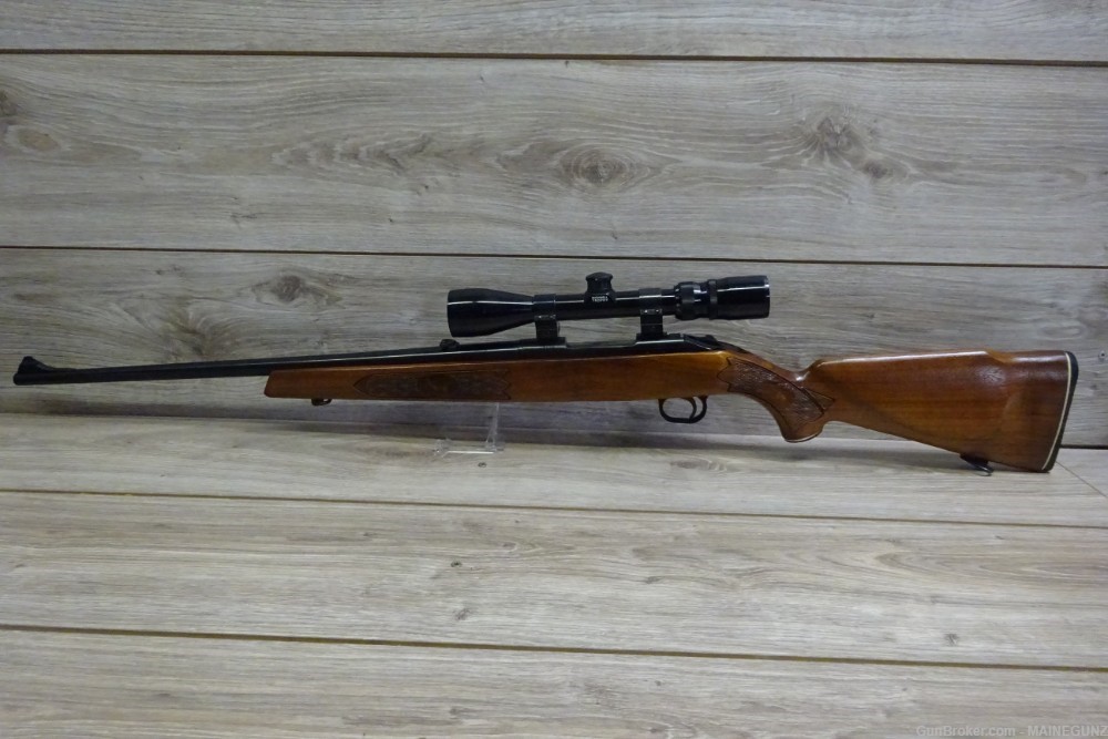 MOSSBERG 800B 243 WIN 22' Rifle Wood Stock & Scope Nice-img-0