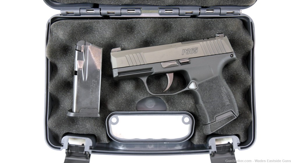 SIG SAUER P365 OPTICS READY EXCELLENT CONDITION W/ CASE, 2 MAGS 3.1" 9MM-img-10
