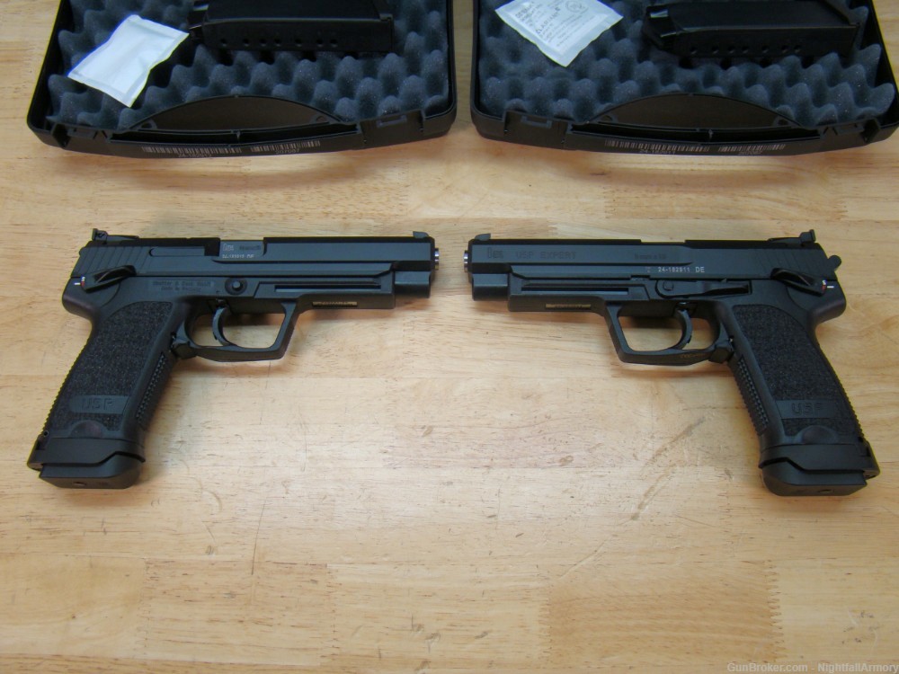 Pair o H&K USP9 Expert 9mm Pistols HK USP 9 JET 18rd 81000363 consecutive #-img-5