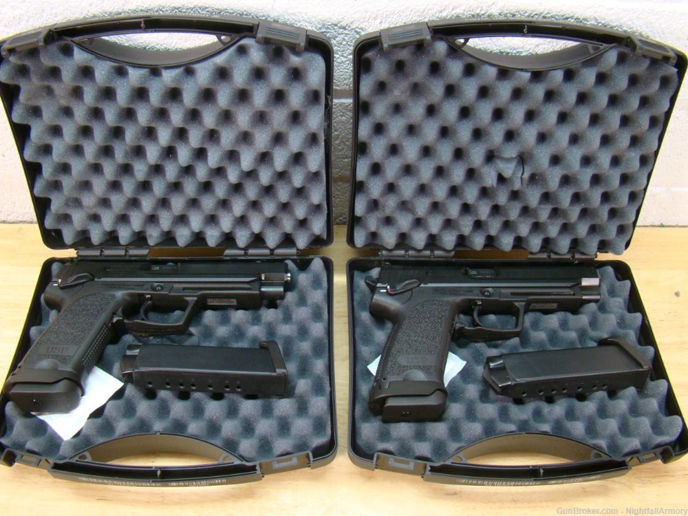 Pair o H&K USP9 Expert 9mm Pistols HK USP 9 JET 18rd 81000363 consecutive #-img-2