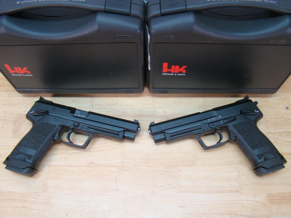 Pair o H&K USP9 Expert 9mm Pistols HK USP 9 JET 18rd 81000363 consecutive #-img-0