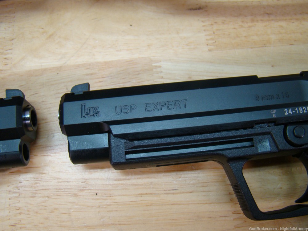 Pair o H&K USP9 Expert 9mm Pistols HK USP 9 JET 18rd 81000363 consecutive #-img-9
