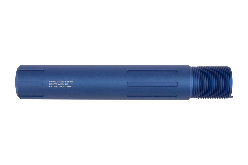 Strike Industries Carbine Length Pistol Buffer Tube - Blue-img-1