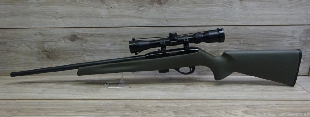 Remington Model 597 Semi Auto Rifle 22 LR 22LR 10 Magazine & Scope-img-0