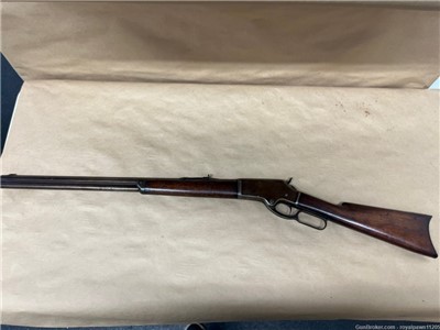 Marlin 1881 Lever Action Rifle with Octagon Barrel 38-55 Cal
