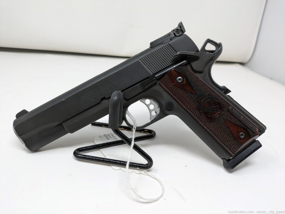 SPRINGFIELD ARMORY 1911 RANGE OFFICER TARGET 9x19 FACTORY CASE USED -img-0