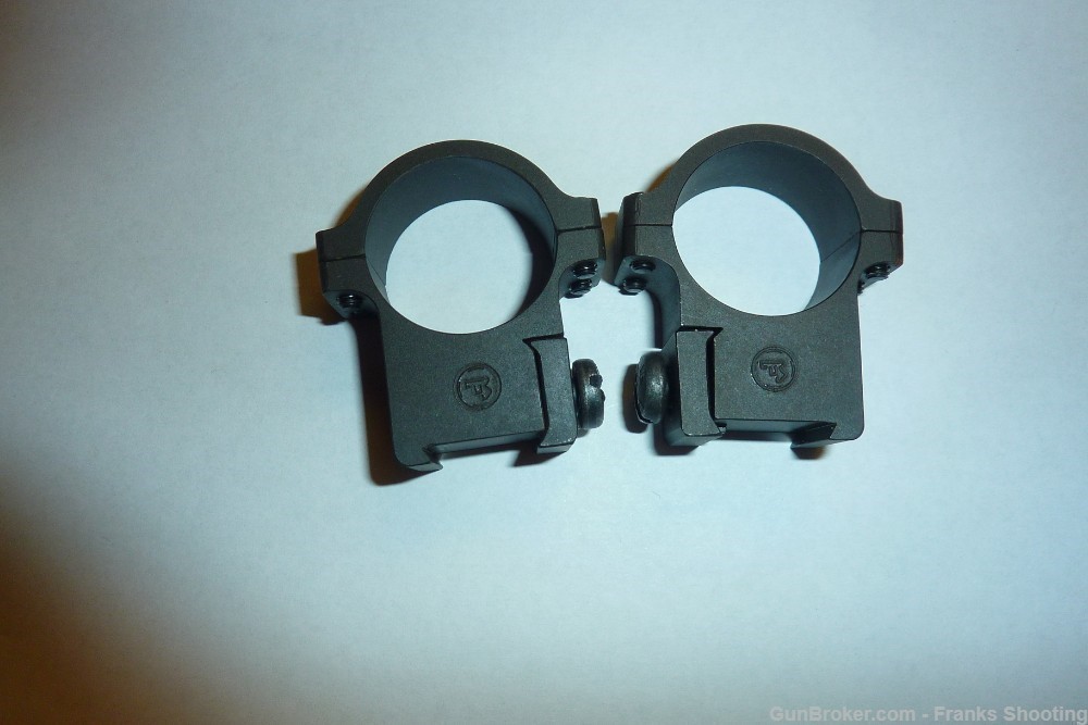 CZ MFG 527 1" HIGH STEEL SCOPE RINGS -img-2