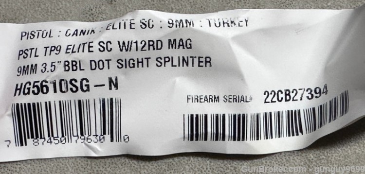 RARE No ReSeRvE Canik TP9 Elite SC 9mm 12/15+1 Splinter Green Camo Package-img-36