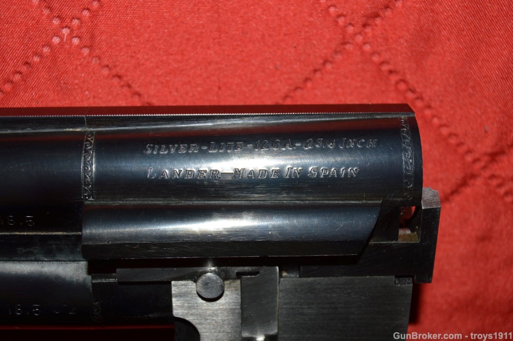 American Arms Lanber Silver Lite 12 ga over under shotgun excellent Spain-img-24