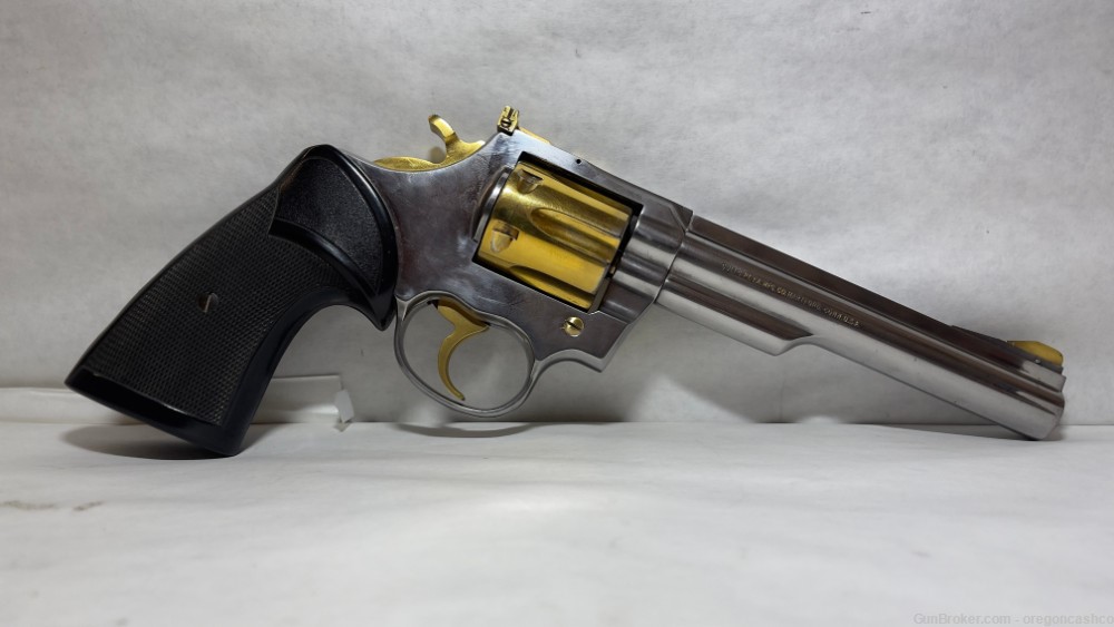 Colt Trooper MKIII .357 Revolver 6" barrel Medium Frame 6 shot j frame -img-0