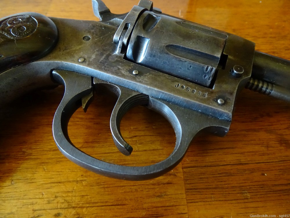 Older Iver Johnson 22 LR Double Action Revolver-img-3