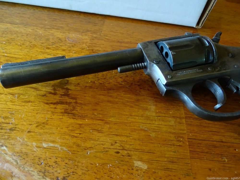 Older Iver Johnson 22 LR Double Action Revolver-img-5