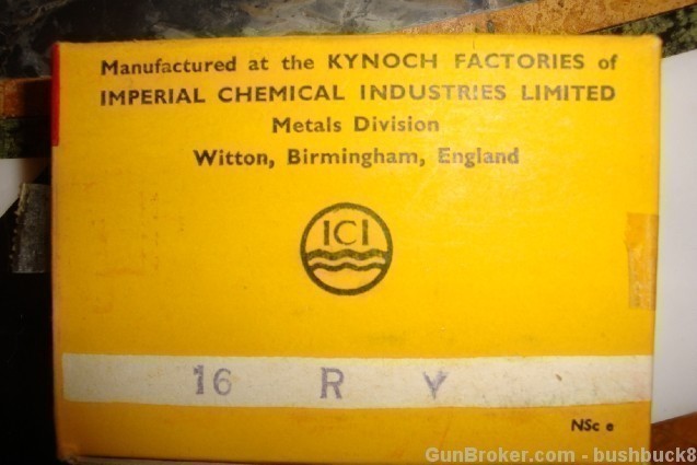5 Boxes of 10 Kynoch 9 MM Mauser Cartridges 9MM 9×57mm Mauser 50 Rounds-img-3