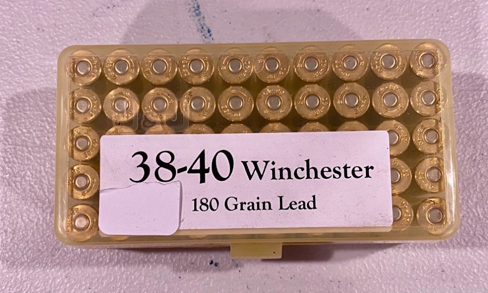 .38-40 Winchester 50 rounds-img-0