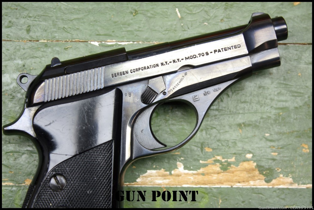 Lovely Early Beretta Model 70S 380 ACP *Penny* Starting Bid No Reserve 70  -img-4