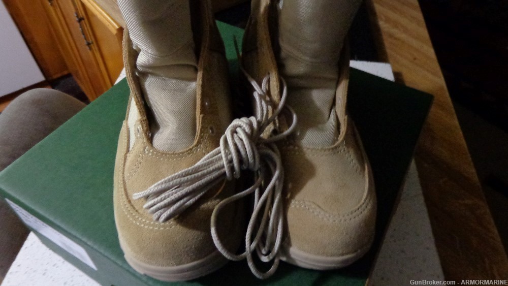 NEW DANNER MILITARY BOOTS TAN SIZE 8 ARMY MARINE COMBAT -img-3