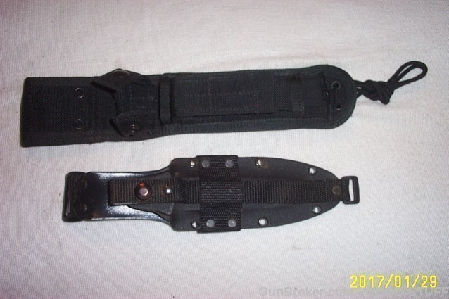 LOT OF 2 JOHN EK COMMANDO FIGHTING KNIVE SCABBARDS-img-0