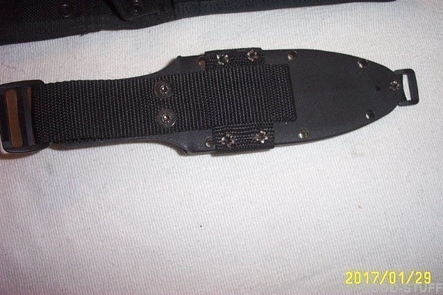 LOT OF 2 JOHN EK COMMANDO FIGHTING KNIVE SCABBARDS-img-2