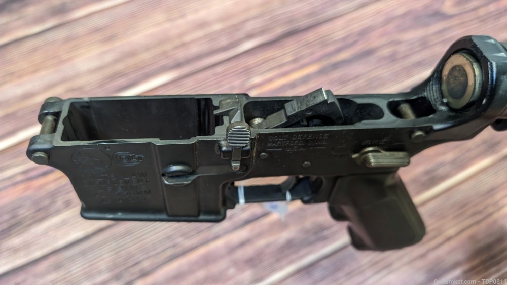 Colt M4 Lower Restricted Govt marked LE M4A1 USGI GWOT Clone PENNY START-img-3