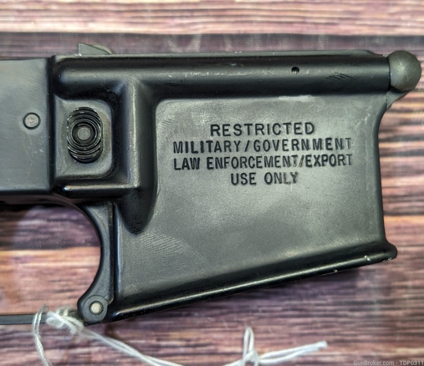 Colt M4 Lower Restricted Govt marked LE M4A1 USGI GWOT Clone PENNY START-img-5