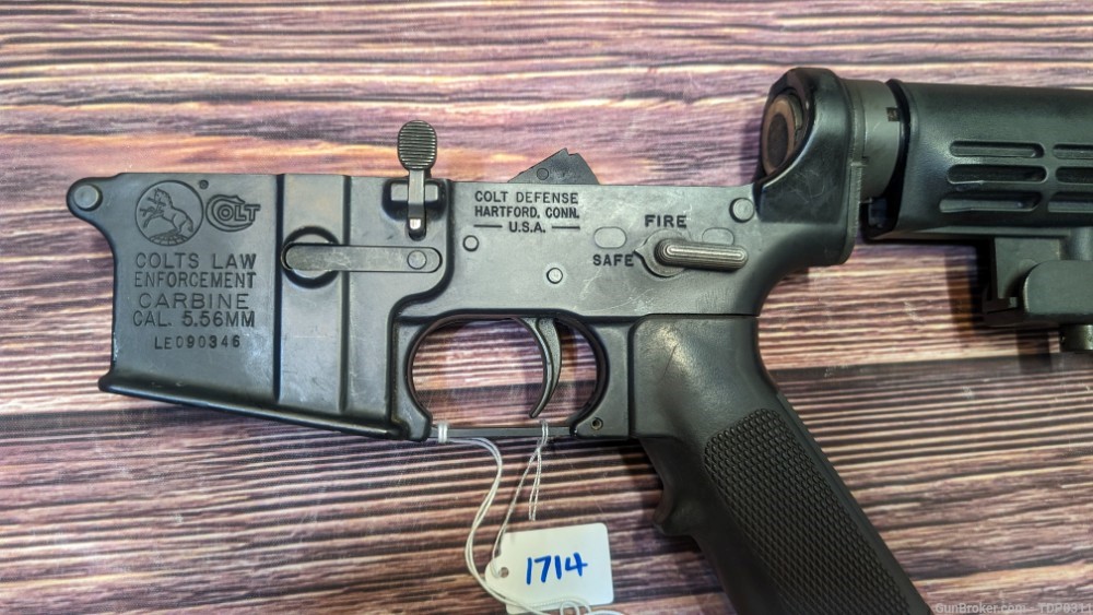 Colt M4 Lower Restricted Govt marked LE M4A1 USGI GWOT Clone PENNY START-img-1